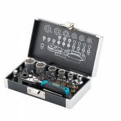 ФОТО КАРТИНКИ ЗОБРАЖЕННЯ Набір битих і головок торцевих Gross 1/4" 26 шт. 11361 РОЗДРІБ ОПТ ГУРТ ГУРТОМ ОПТОМ! З ЄВРОПИ! ЯКІСТЬ! Купити Львів Характеристики Ціна Оплата Доставка "БОГОДАР" ІНТЕРНЕТ-МАГАЗИН Огляд Рейтинг Порівняння Як вибрати Якісний