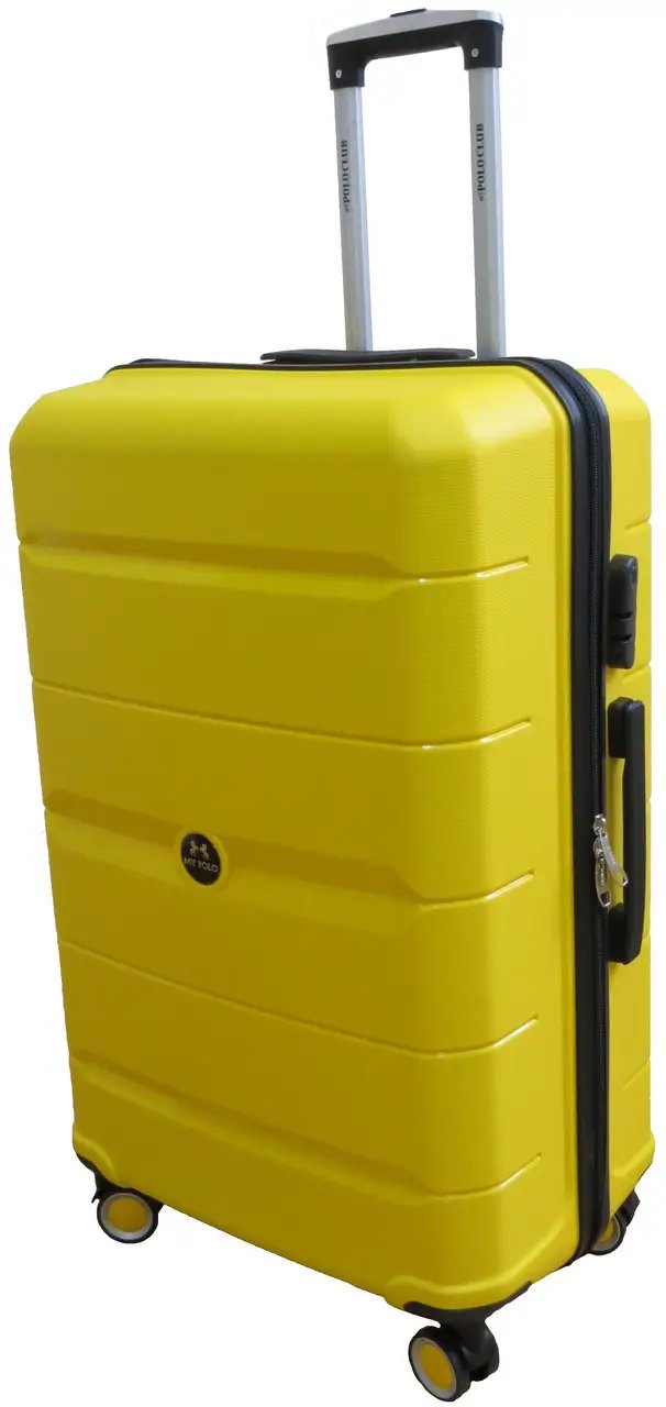 ФОТО КАРТИНКИ ЗОБРАЖЕННЯ Велика валіза на колесах із поліпропілену 93L My Polo, Туреччина жовта 70c05 large yellow РОЗДРІБ ОПТ ГУРТ ГУРТОМ ОПТОМ! З ЄВРОПИ! ЯКІСТЬ! Купити Львів Характеристики Ціна Оплата Доставка "БОГОДАР" ІНТЕРНЕТ-МАГАЗИН Огляд Рейтинг Порівняння Як вибрати Якісний