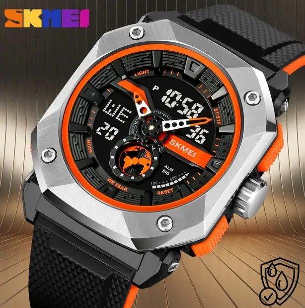 ФОТО КАРТИНКИ ЗОБРАЖЕННЯ Годинник наручний SKMEI 2272BKOG, BLACK-ORANGE, 10656 РОЗДРІБ ОПТ ГУРТ ГУРТОМ ОПТОМ! З ЄВРОПИ! ЯКІСТЬ! Купити Львів Характеристики Ціна Оплата Доставка "БОГОДАР" ІНТЕРНЕТ-МАГАЗИН Огляд Рейтинг Порівняння Як вибрати Якісний