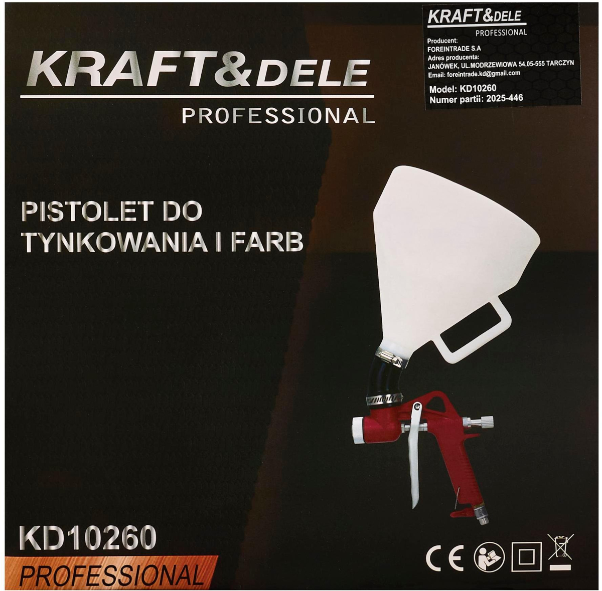 ФОТО КАРТИНКИ ЗОБРАЖЕННЯ Pistolet do tynków 7,5L 1/4" KD10260 РОЗДРІБ ОПТ ГУРТ ГУРТОМ ОПТОМ! З ЄВРОПИ! ЯКІСТЬ! Купити Львів Характеристики Ціна Оплата Доставка "БОГОДАР" ІНТЕРНЕТ-МАГАЗИН Огляд Рейтинг Порівняння Як вибрати Якісний