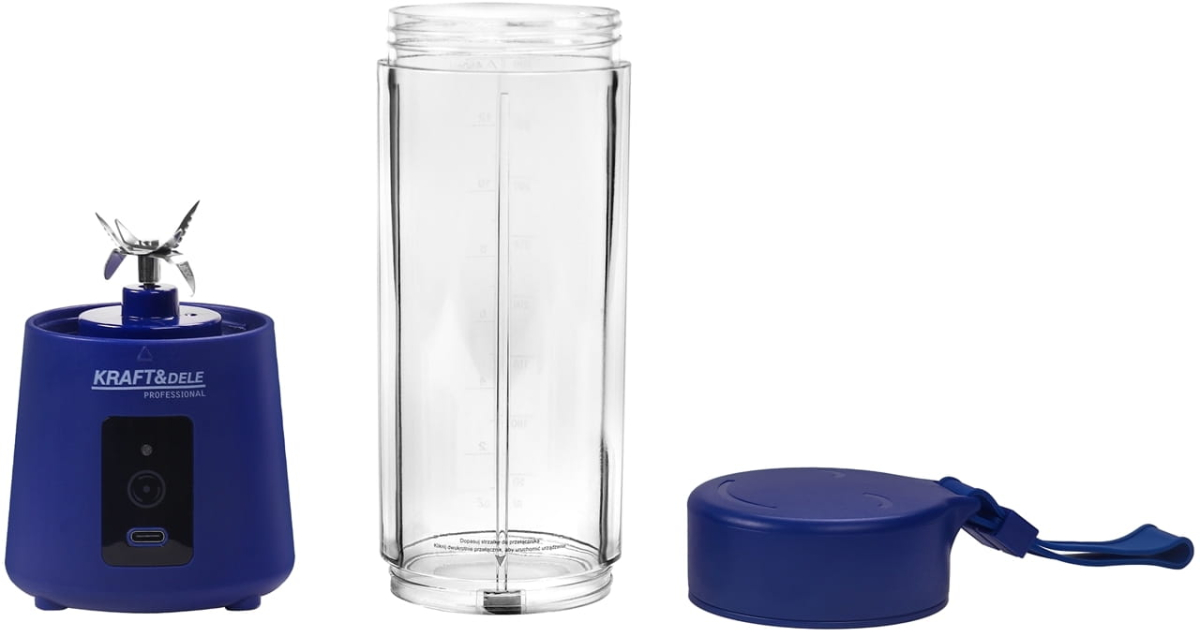 ФОТО КАРТИНКИ ЗОБРАЖЕННЯ Blender akumulatorowy USB-C 400ml / 2x3000mAh KD4174 РОЗДРІБ ОПТ ГУРТ ГУРТОМ ОПТОМ! З ЄВРОПИ! ЯКІСТЬ! Купити Львів Характеристики Ціна Оплата Доставка "БОГОДАР" ІНТЕРНЕТ-МАГАЗИН Огляд Рейтинг Порівняння Як вибрати Якісний
