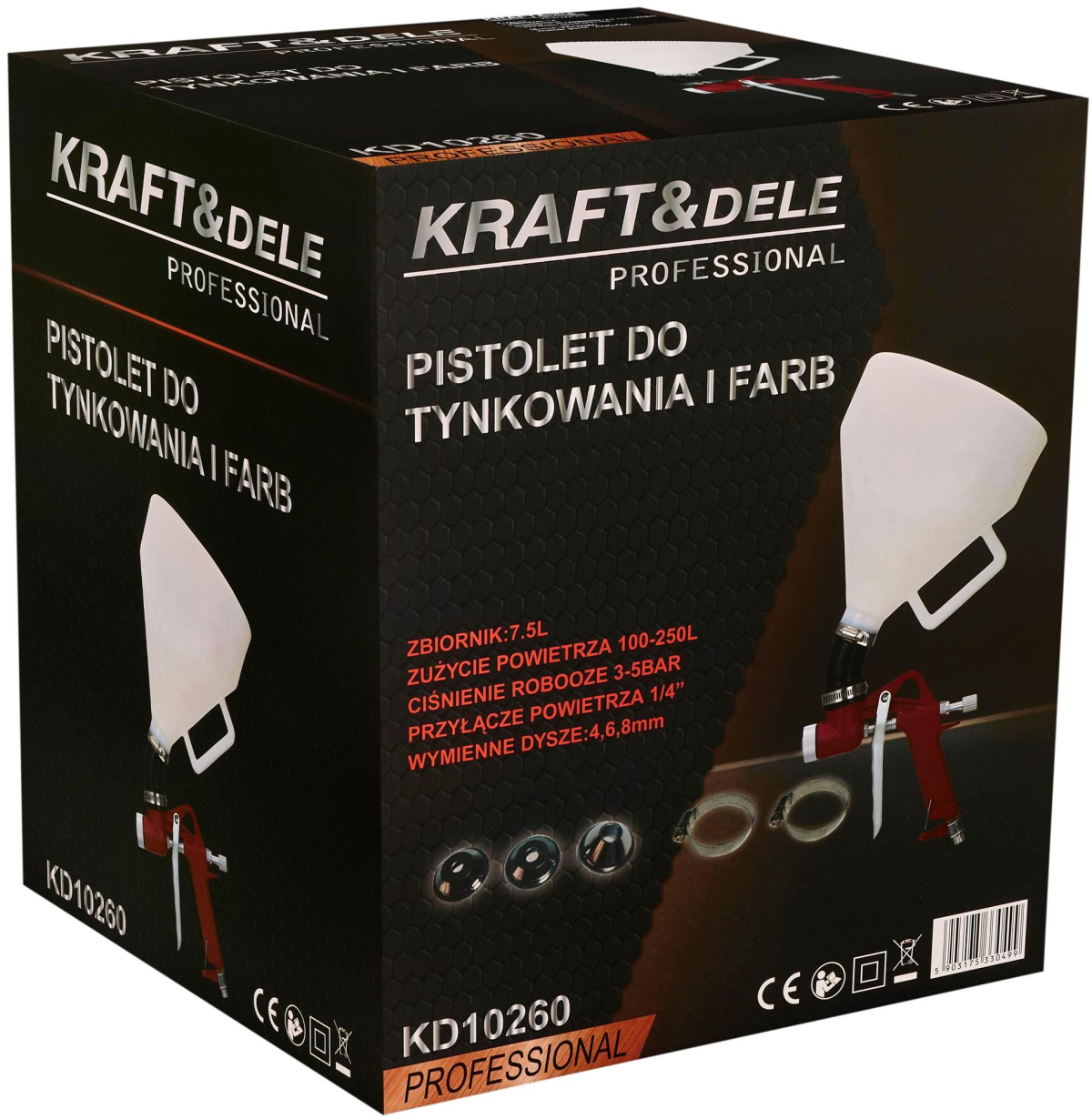 ФОТО КАРТИНКИ ЗОБРАЖЕННЯ Pistolet do tynków 7,5L 1/4" KD10260 РОЗДРІБ ОПТ ГУРТ ГУРТОМ ОПТОМ! З ЄВРОПИ! ЯКІСТЬ! Купити Львів Характеристики Ціна Оплата Доставка "БОГОДАР" ІНТЕРНЕТ-МАГАЗИН Огляд Рейтинг Порівняння Як вибрати Якісний