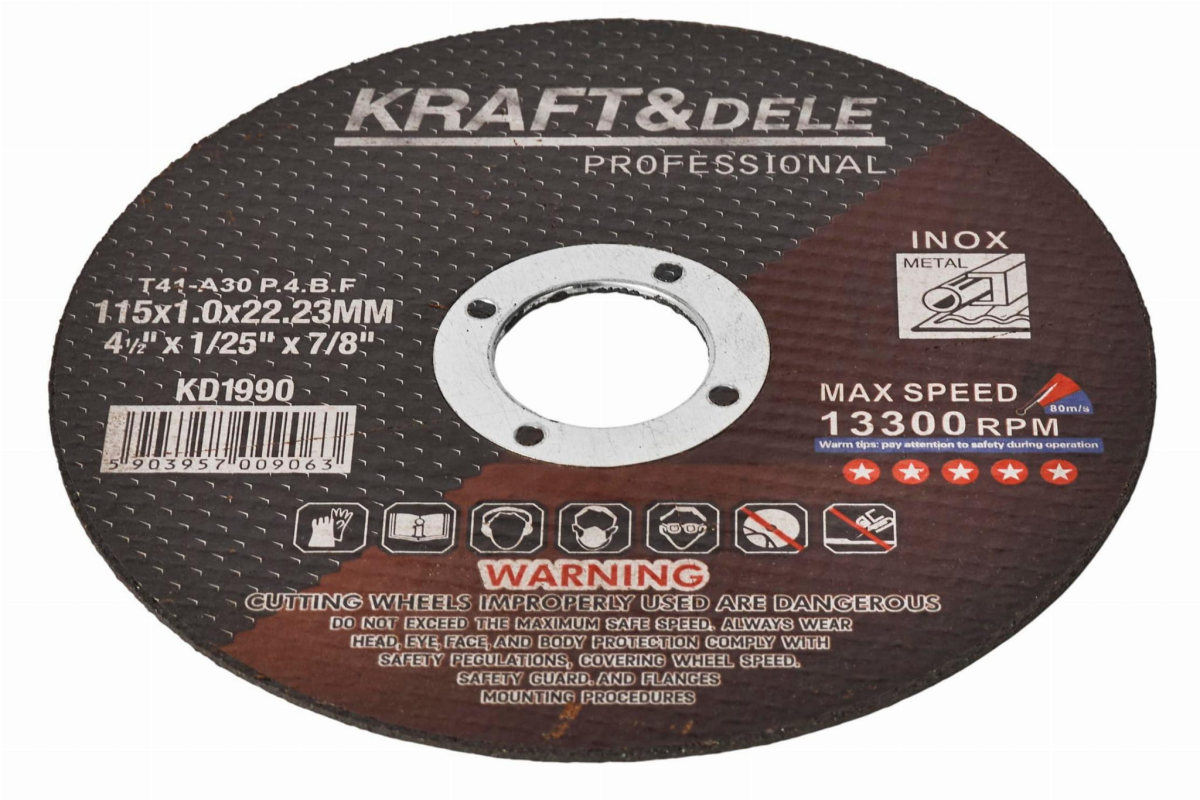 ФОТО КАРТИНКИ ЗОБРАЖЕННЯ Tarcza do metalu 115x1.0x22,23 mm KD1990 РОЗДРІБ ОПТ ГУРТ ГУРТОМ ОПТОМ! З ЄВРОПИ! ЯКІСТЬ! Купити Львів Характеристики Ціна Оплата Доставка "БОГОДАР" ІНТЕРНЕТ-МАГАЗИН Огляд Рейтинг Порівняння Як вибрати Якісний