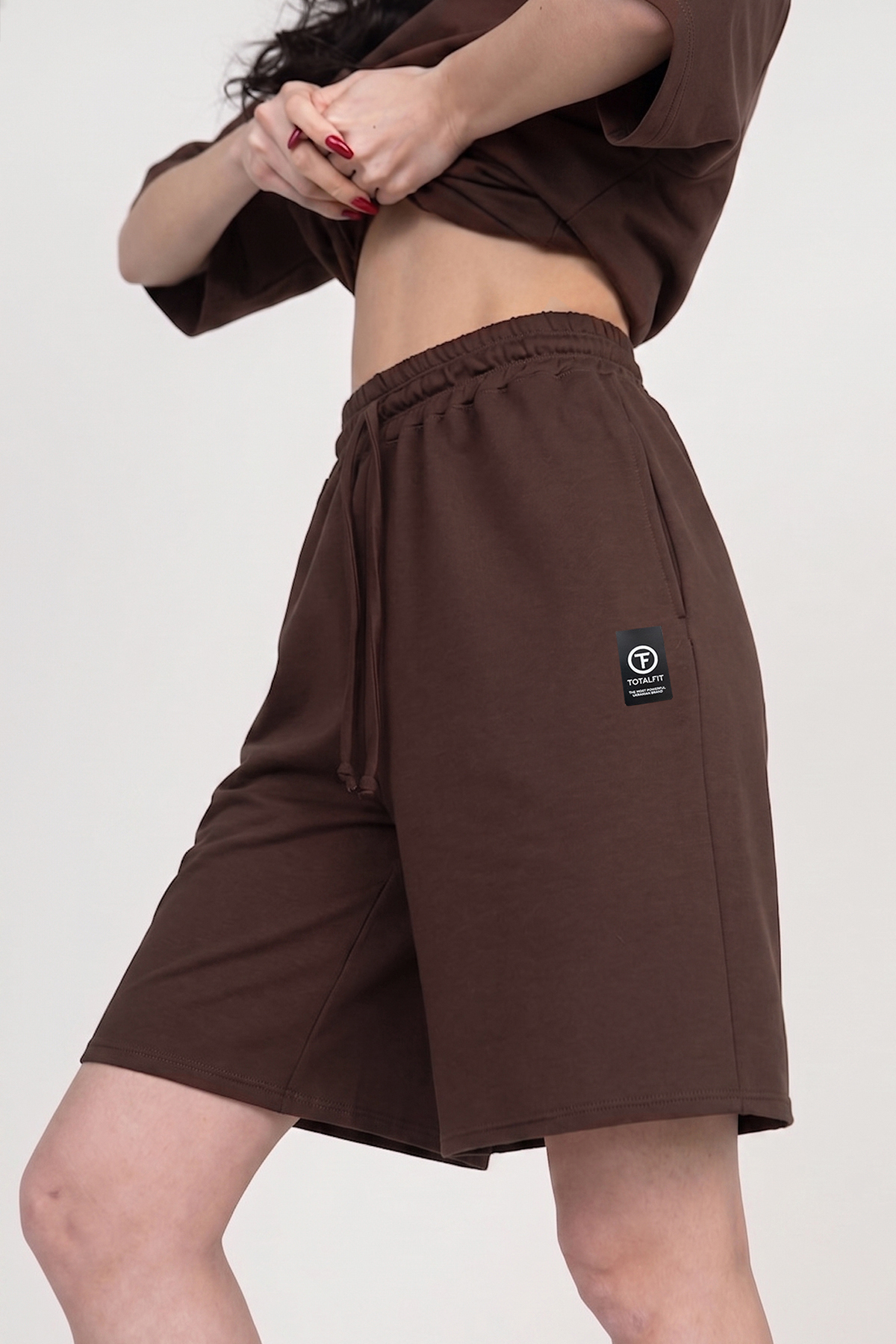 ФОТО КАРТИНКИ ЗОБРАЖЕННЯ Жіночі подовжені шорти-бермуди TOTALFIT H25-LD97-2XL 2XL Коричневий РОЗДРІБ ОПТ ГУРТ ГУРТОМ ОПТОМ! З ЄВРОПИ! ЯКІСТЬ! Купити Львів Характеристики Ціна Оплата Доставка "БОГОДАР" ІНТЕРНЕТ-МАГАЗИН Огляд Рейтинг Порівняння Як вибрати Якісний