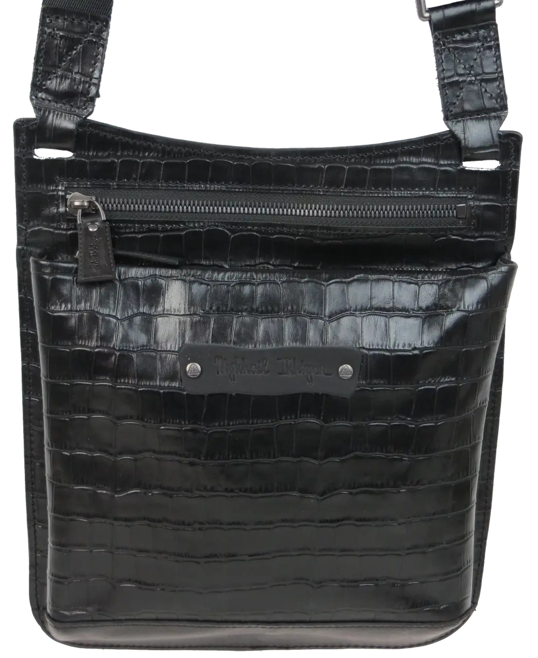 ФОТО КАРТИНКИ ЗОБРАЖЕННЯ Чоловіча шкіряна наплічна сумка під крокодила MYKHAIL IKHTYAR чорна 45041 croco black РОЗДРІБ ОПТ ГУРТ ГУРТОМ ОПТОМ! З ЄВРОПИ! ЯКІСТЬ! Купити Львів Характеристики Ціна Оплата Доставка "БОГОДАР" ІНТЕРНЕТ-МАГАЗИН Огляд Рейтинг Порівняння Як вибрати Якісний