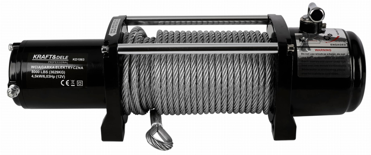 ФОТО КАРТИНКИ ЗОБРАЖЕННЯ Wyciągarka - Wciągarka elektryczna KD1563 8000LBS 12V РОЗДРІБ ОПТ ГУРТ ГУРТОМ ОПТОМ! З ЄВРОПИ! ЯКІСТЬ! Купити Львів Характеристики Ціна Оплата Доставка "БОГОДАР" ІНТЕРНЕТ-МАГАЗИН Огляд Рейтинг Порівняння Як вибрати Якісний