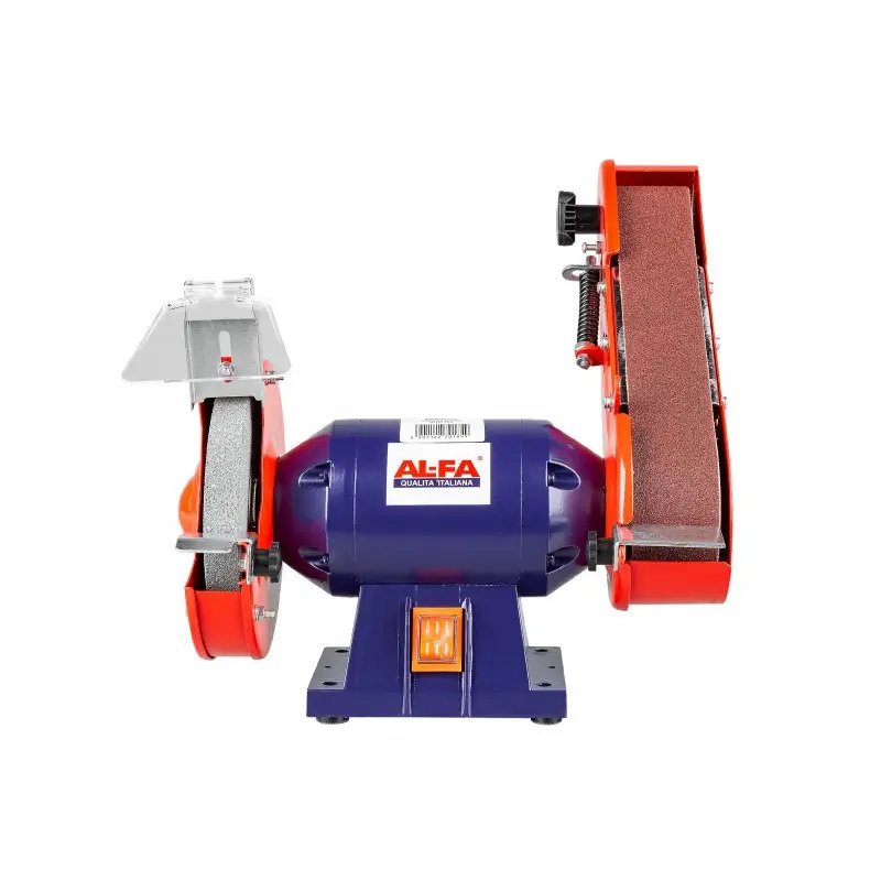 ФОТО КАРТИНКИ ЗОБРАЖЕННЯ Потужне точило дисково-стрічкове (точило-гріндер) Al-FA ALBG18B : 1850 Вт, 150 мм круг заточний станок, електроточило РОЗДРІБ ОПТ ГУРТ ГУРТОМ ОПТОМ! З ЄВРОПИ! ЯКІСТЬ! Купити Львів Характеристики Ціна Оплата Доставка "БОГОДАР" ІНТЕРНЕТ-МАГАЗИН Огляд Рейтинг Порівняння Як вибрати Якісний