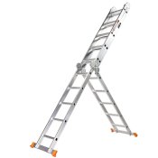 ФОТО КАРТИНКИ ЗОБРАЖЕННЯ Драбина-трансформер алюмінієва 4 секції / 5 сходинки BLUETOOLS : 5.61 м, 150кг (220-9014) РОЗДРІБ ОПТ ГУРТ ГУРТОМ ОПТОМ! З ЄВРОПИ! ЯКІСТЬ! Купити Львів Характеристики Ціна Оплата Доставка "БОГОДАР" ІНТЕРНЕТ-МАГАЗИН Огляд Рейтинг Порівняння Як вибрати Якісний