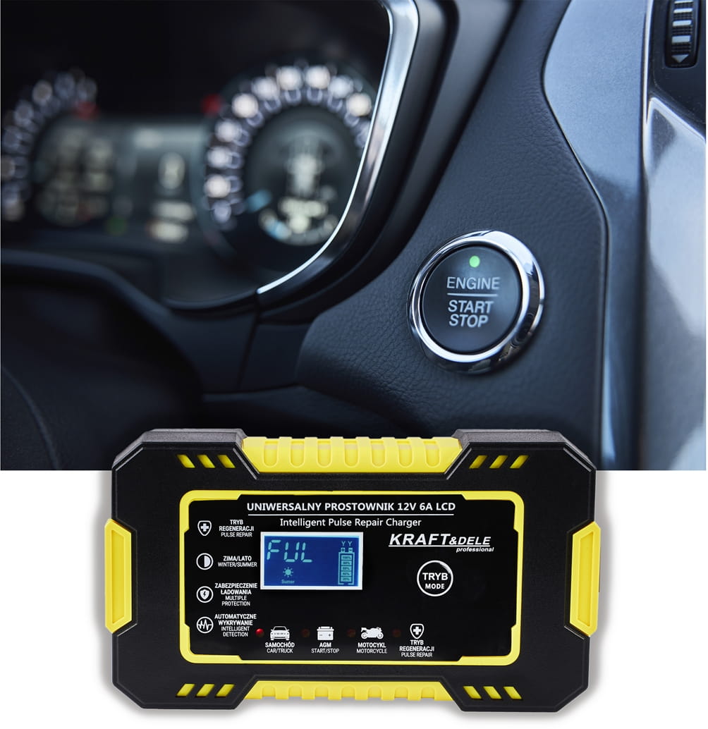 ФОТО КАРТИНКИ ЗОБРАЖЕННЯ Automatyczny prostownik akumulatorowy LCD 12V / 6A KD1290 РОЗДРІБ ОПТ ГУРТ ГУРТОМ ОПТОМ! З ЄВРОПИ! ЯКІСТЬ! Купити Львів Характеристики Ціна Оплата Доставка "БОГОДАР" ІНТЕРНЕТ-МАГАЗИН Огляд Рейтинг Порівняння Як вибрати Якісний