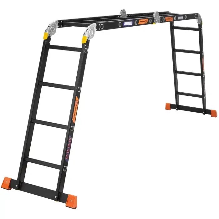 ФОТО КАРТИНКИ ЗОБРАЖЕННЯ Драбина-трансформер алюмінієва 4 секції / 4 сходинки BLUETOOLS : 4.70 м, 150кг багатофункціональна драбина РОЗДРІБ ОПТ ГУРТ ГУРТОМ ОПТОМ! З ЄВРОПИ! ЯКІСТЬ! Купити Львів Характеристики Ціна Оплата Доставка "БОГОДАР" ІНТЕРНЕТ-МАГАЗИН Огляд Рейтинг Порівняння Як вибрати Якісний