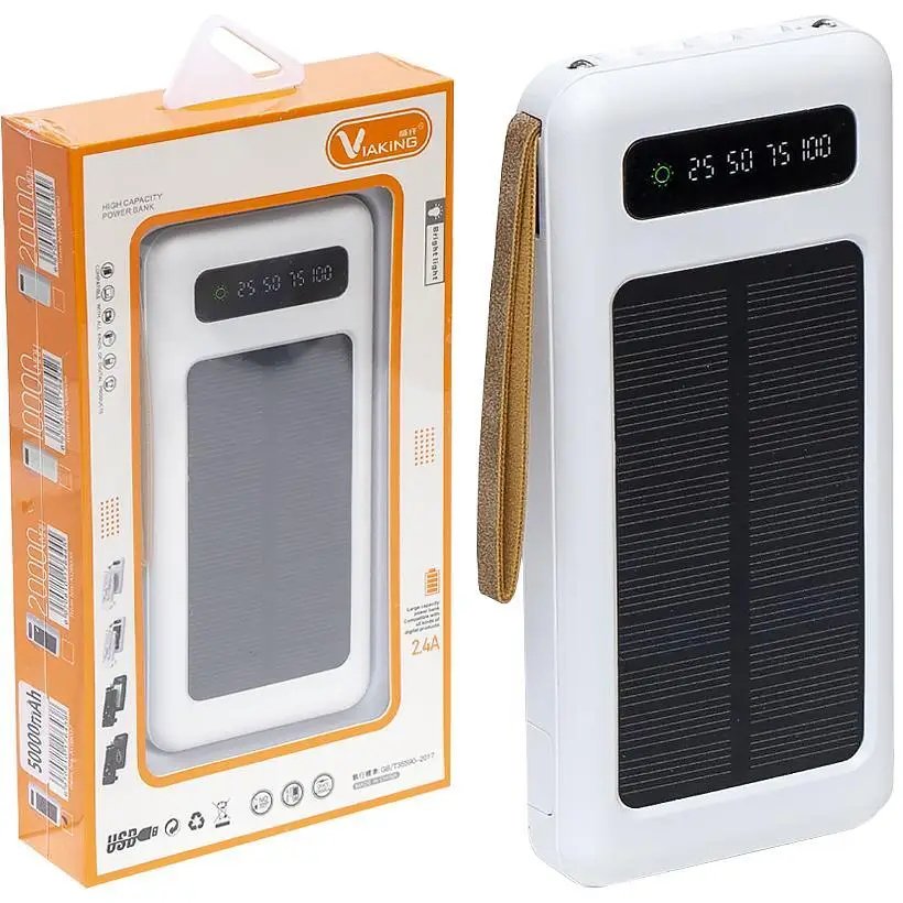 ФОТО КАРТИНКИ ЗОБРАЖЕННЯ Повербанк Power Bank ViaKING XGB037 10000 mAh, сонячна панель РОЗДРІБ ОПТ ГУРТ ГУРТОМ ОПТОМ! З ЄВРОПИ! ЯКІСТЬ! Купити Львів Характеристики Ціна Оплата Доставка "БОГОДАР" ІНТЕРНЕТ-МАГАЗИН Огляд Рейтинг Порівняння Як вибрати Якісний