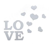 ФОТО КАРТИНКИ ЗОБРАЖЕННЯ Дзеркальний декор акриловий самоклеючий Love срібло,11шт (D) SW-00002495 РОЗДРІБ ОПТ ГУРТ ГУРТОМ ОПТОМ! З ЄВРОПИ! ЯКІСТЬ! Купити Львів Характеристики Ціна Оплата Доставка "БОГОДАР" ІНТЕРНЕТ-МАГАЗИН Огляд Рейтинг Порівняння Як вибрати Якісний