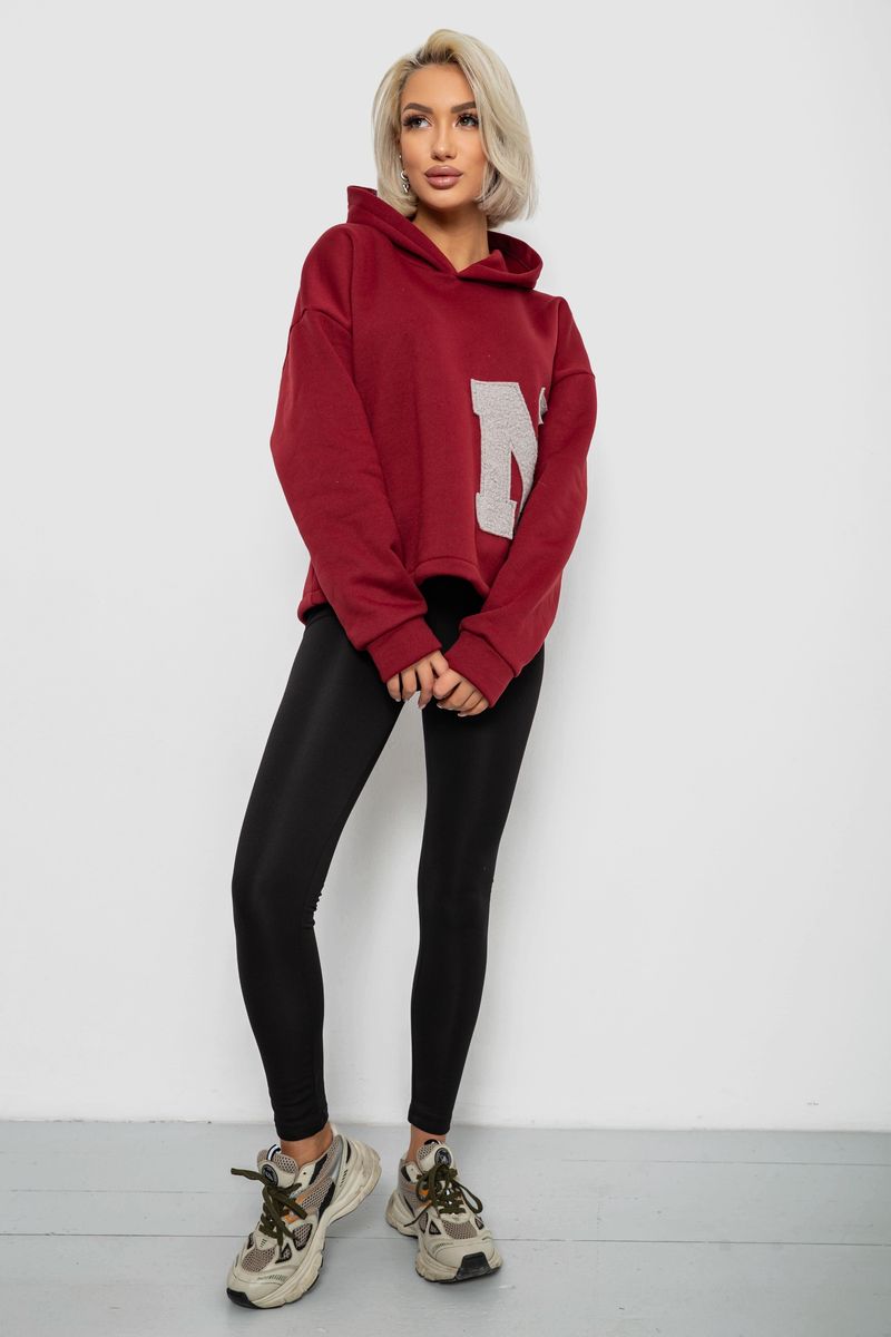 ФОТО КАРТИНКИ ЗОБРАЖЕННЯ Худі жіночий з капюшоном на флісі AGER 257R335 S-L Бордовий РОЗДРІБ ОПТ ГУРТ ГУРТОМ ОПТОМ! З ЄВРОПИ! ЯКІСТЬ! Купити Львів Характеристики Ціна Оплата Доставка "БОГОДАР" ІНТЕРНЕТ-МАГАЗИН Огляд Рейтинг Порівняння Як вибрати Якісний