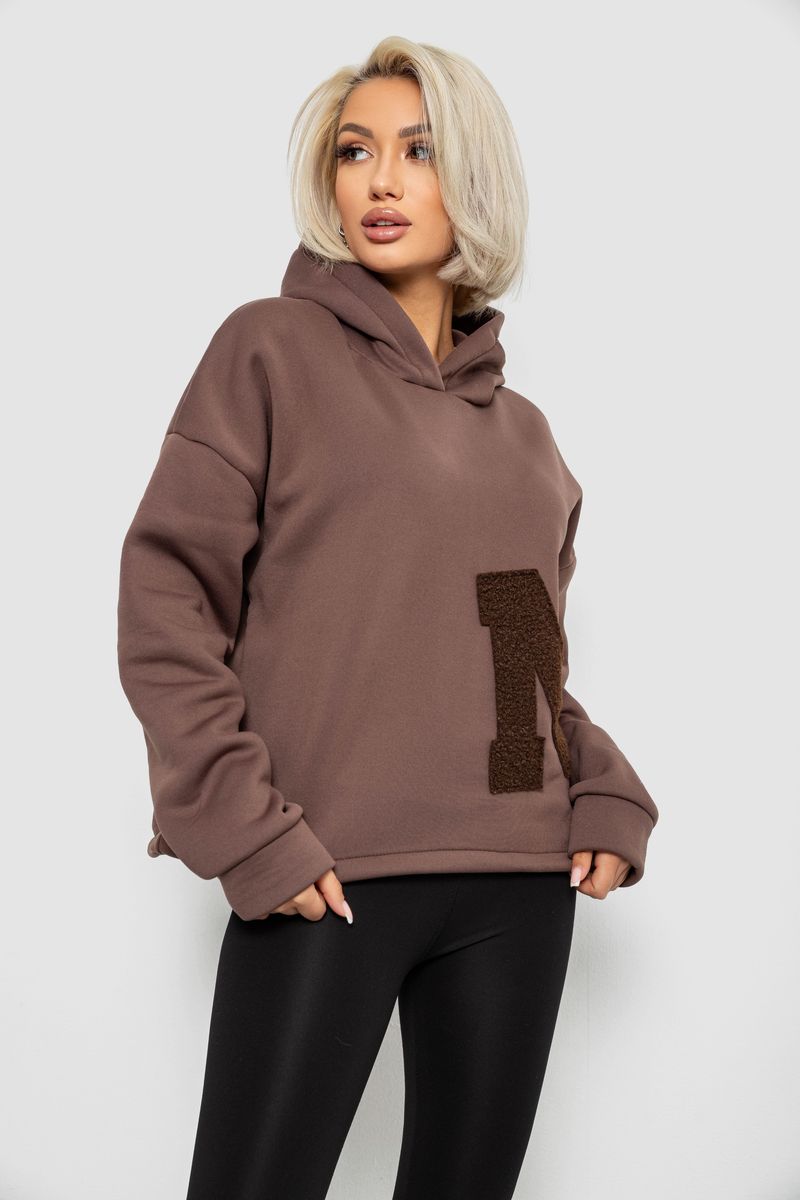 ФОТО КАРТИНКИ ЗОБРАЖЕННЯ Худі жіночий з капюшоном на флісі AGER 257R335 S-L Коричневий РОЗДРІБ ОПТ ГУРТ ГУРТОМ ОПТОМ! З ЄВРОПИ! ЯКІСТЬ! Купити Львів Характеристики Ціна Оплата Доставка "БОГОДАР" ІНТЕРНЕТ-МАГАЗИН Огляд Рейтинг Порівняння Як вибрати Якісний