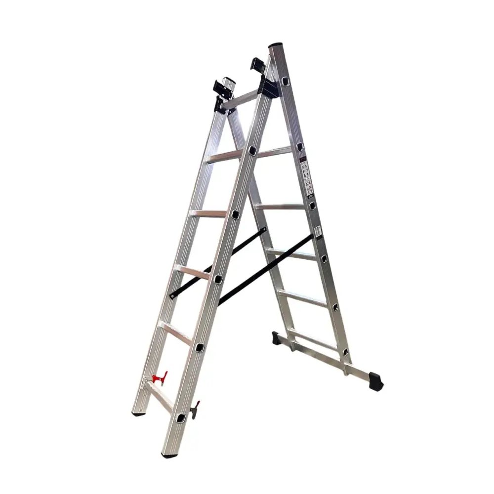 ФОТО КАРТИНКИ ЗОБРАЖЕННЯ Драбина алюмінієва трисекційна GTM KME306 3x6 сходинок 1.64-3.26м (39942) РОЗДРІБ ОПТ ГУРТ ГУРТОМ ОПТОМ! З ЄВРОПИ! ЯКІСТЬ! Купити Львів Характеристики Ціна Оплата Доставка "БОГОДАР" ІНТЕРНЕТ-МАГАЗИН Огляд Рейтинг Порівняння Як вибрати Якісний