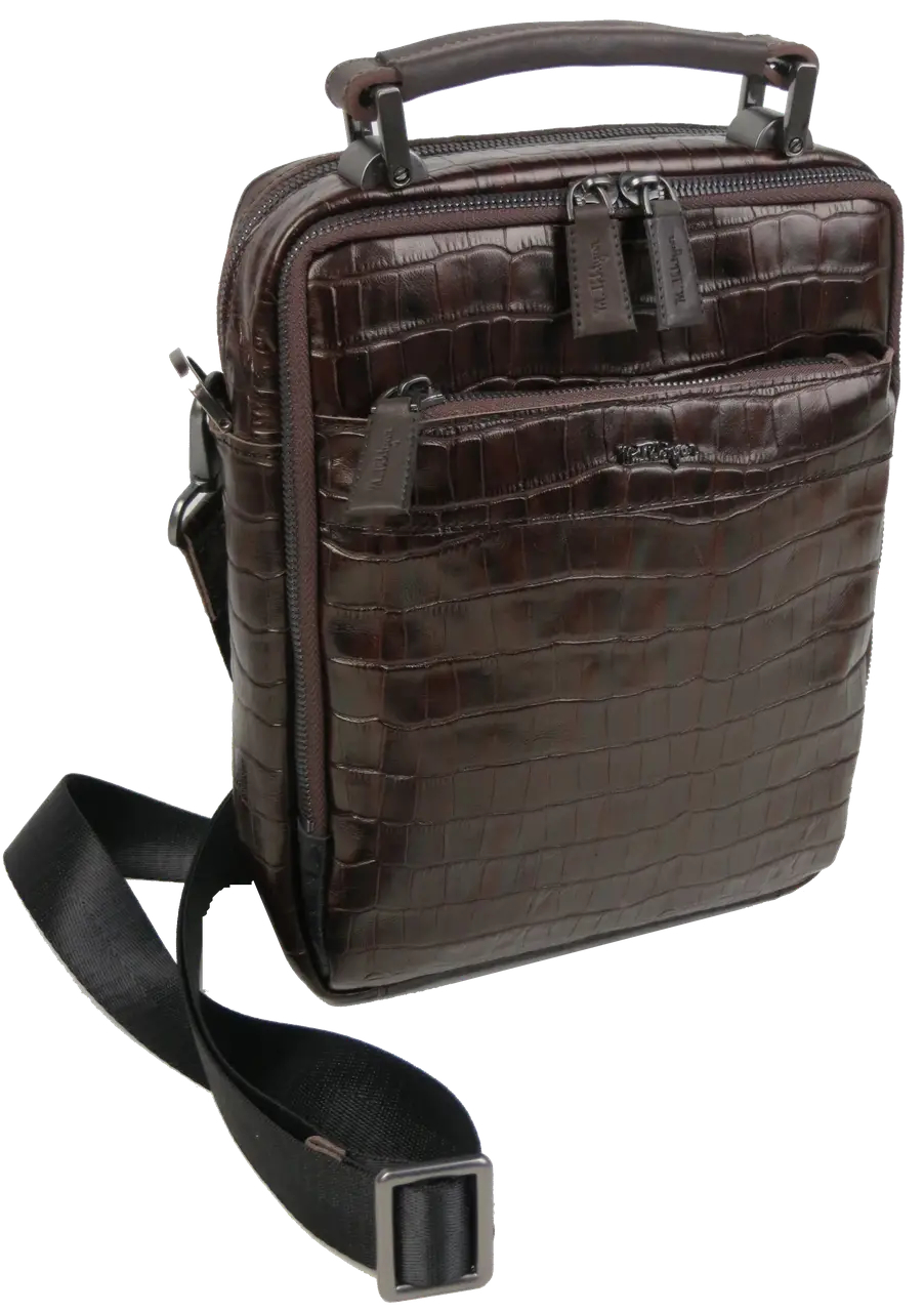 ФОТО КАРТИНКИ ЗОБРАЖЕННЯ Чоловіча шкіряна сумка під крокодила MYKHAIL IKHTYAR коричнева 45033 croco brown РОЗДРІБ ОПТ ГУРТ ГУРТОМ ОПТОМ! З ЄВРОПИ! ЯКІСТЬ! Купити Львів Характеристики Ціна Оплата Доставка "БОГОДАР" ІНТЕРНЕТ-МАГАЗИН Огляд Рейтинг Порівняння Як вибрати Якісний