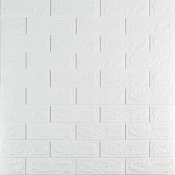 ФОТО КАРТИНКИ ЗОБРАЖЕННЯ 3D панель самоклеюча 690х780х5мм цегла Білий (001-5) SW-00000029 РОЗДРІБ ОПТ ГУРТ ГУРТОМ ОПТОМ! З ЄВРОПИ! ЯКІСТЬ! Купити Львів Характеристики Ціна Оплата Доставка "БОГОДАР" ІНТЕРНЕТ-МАГАЗИН Огляд Рейтинг Порівняння Як вибрати Якісний