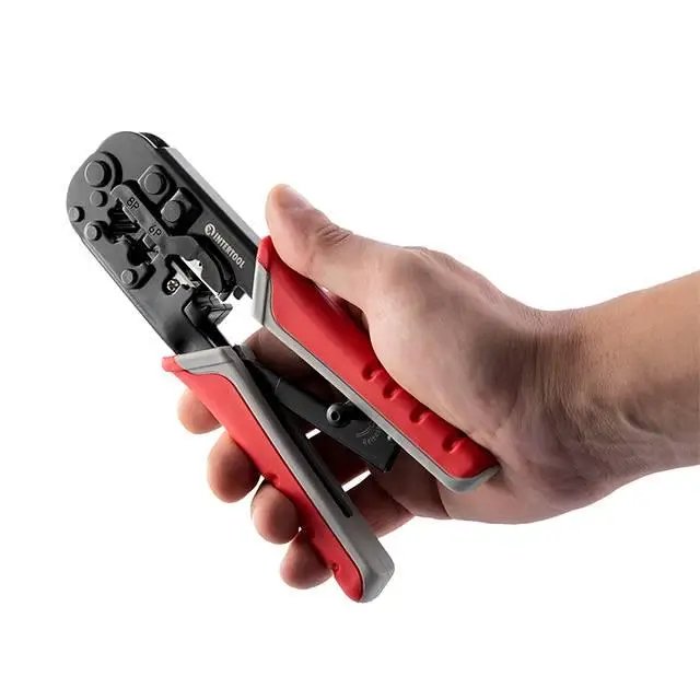 ФОТО КАРТИНКИ ЗОБРАЖЕННЯ Кліщі для обтиску штекерів (RJ11 / RJ12 / RJ14) INTERTOOL HT-7052 РОЗДРІБ ОПТ ГУРТ ГУРТОМ ОПТОМ! З ЄВРОПИ! ЯКІСТЬ! Купити Львів Характеристики Ціна Оплата Доставка "БОГОДАР" ІНТЕРНЕТ-МАГАЗИН Огляд Рейтинг Порівняння Як вибрати Якісний