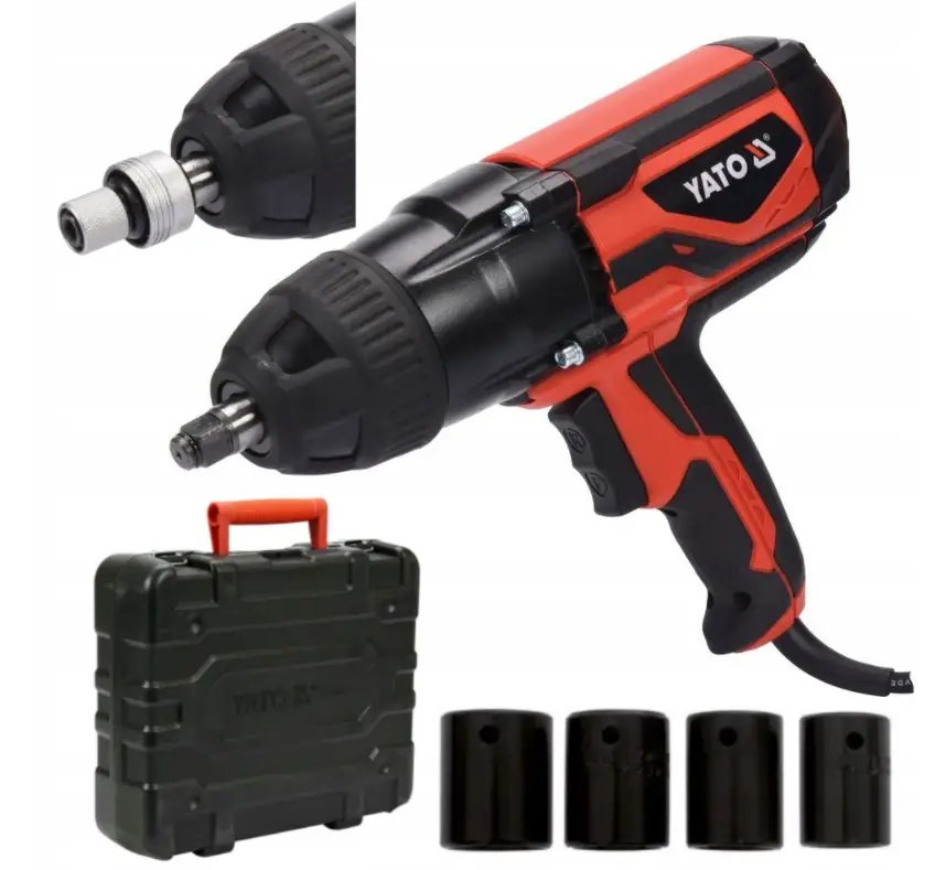 ФОТО КАРТИНКИ ЗОБРАЖЕННЯ Гайковерт ударний YATO 1/2" 1020 Вт, 600 НМ 2600 об/хв + 4 головки і кейс РОЗДРІБ ОПТ ГУРТ ГУРТОМ ОПТОМ! З ЄВРОПИ! ЯКІСТЬ! Купити Львів Характеристики Ціна Оплата Доставка "БОГОДАР" ІНТЕРНЕТ-МАГАЗИН Огляд Рейтинг Порівняння Як вибрати Якісний