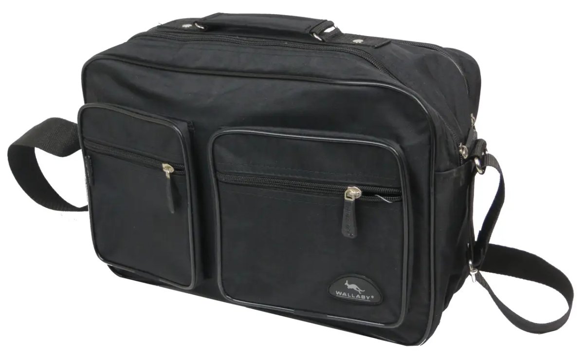 ФОТО КАРТИНКИ ЗОБРАЖЕННЯ Чоловіча сумка WALLABY із нейлону чорна 2647 black РОЗДРІБ ОПТ ГУРТ ГУРТОМ ОПТОМ! З ЄВРОПИ! ЯКІСТЬ! Купити Львів Характеристики Ціна Оплата Доставка "БОГОДАР" ІНТЕРНЕТ-МАГАЗИН Огляд Рейтинг Порівняння Як вибрати Якісний