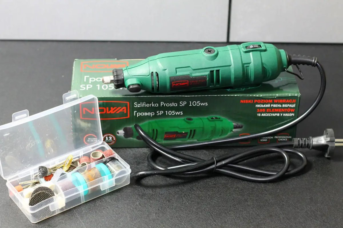 ФОТО КАРТИНКИ ЗОБРАЖЕННЯ Гравер електричний (бормашина) з насадками NOWA SP 105ws - 250 Вт багатофункціональний інструмент РОЗДРІБ ОПТ ГУРТ ГУРТОМ ОПТОМ! З ЄВРОПИ! ЯКІСТЬ! Купити Львів Характеристики Ціна Оплата Доставка "БОГОДАР" ІНТЕРНЕТ-МАГАЗИН Огляд Рейтинг Порівняння Як вибрати Якісний
