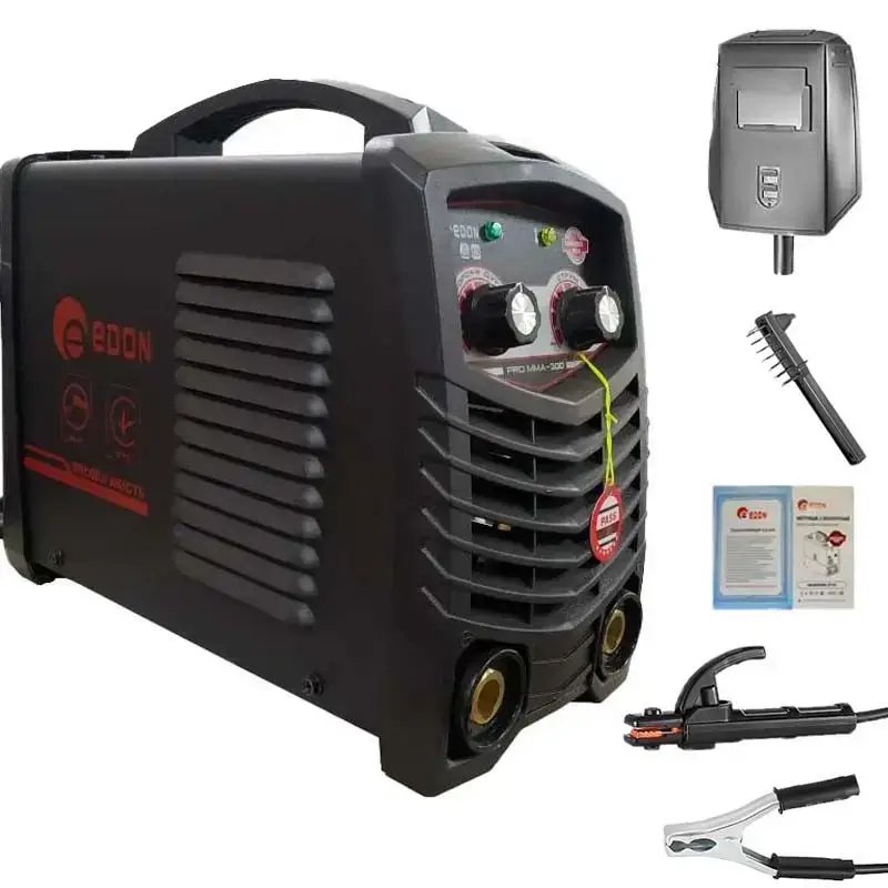 ФОТО КАРТИНКИ ЗОБРАЖЕННЯ Потужний інверторний зварювальний апарат EDON PRO MMA-300 : 5.1 кВт, струм 20-300А, електроди 1.6-5.0 мм, вага 6,2 кг РОЗДРІБ ОПТ ГУРТ ГУРТОМ ОПТОМ! З ЄВРОПИ! ЯКІСТЬ! Купити Львів Характеристики Ціна Оплата Доставка "БОГОДАР" ІНТЕРНЕТ-МАГАЗИН Огляд Рейтинг Порівняння Як вибрати Якісний
