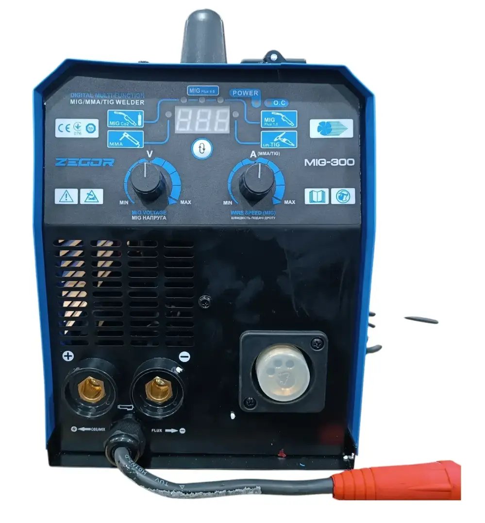 ФОТО КАРТИНКИ ЗОБРАЖЕННЯ Потужний зварювальний інверторний апарат ZEGOR MIG-300 : 5 кВА, 300 A, здійснює всі види зварювання РОЗДРІБ ОПТ ГУРТ ГУРТОМ ОПТОМ! З ЄВРОПИ! ЯКІСТЬ! Купити Львів Характеристики Ціна Оплата Доставка "БОГОДАР" ІНТЕРНЕТ-МАГАЗИН Огляд Рейтинг Порівняння Як вибрати Якісний