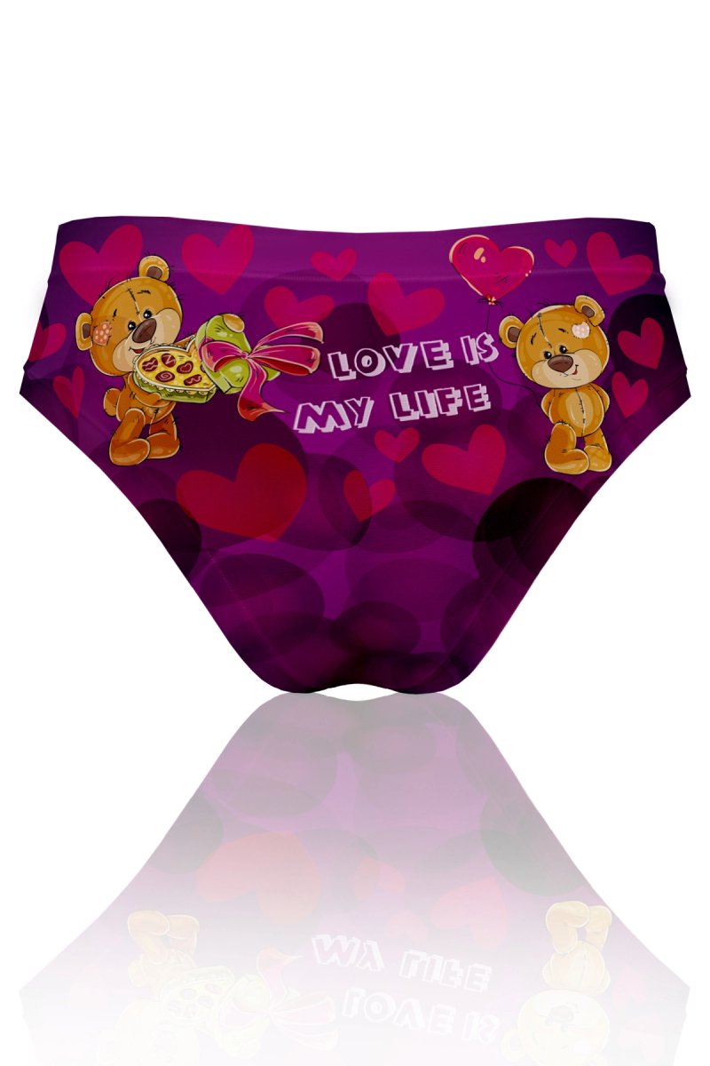 ФОТО КАРТИНКИ ЗОБРАЖЕННЯ Труси із принтом жіночі TOTALFIT XP1K4-P1 XXS BEARS IN LOVE РОЗДРІБ ОПТ ГУРТ ГУРТОМ ОПТОМ! З ЄВРОПИ! ЯКІСТЬ! Купити Львів Характеристики Ціна Оплата Доставка "БОГОДАР" ІНТЕРНЕТ-МАГАЗИН Огляд Рейтинг Порівняння Як вибрати Якісний