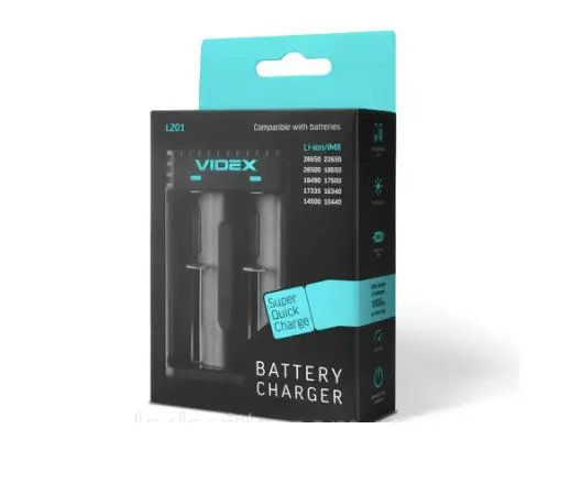 ФОТО КАРТИНКИ ЗОБРАЖЕННЯ Зарядний пристрій 2x18650 і ін./від USB/VIDEX L201 РОЗДРІБ ОПТ ГУРТ ГУРТОМ ОПТОМ! З ЄВРОПИ! ЯКІСТЬ! Купити Львів Характеристики Ціна Оплата Доставка "БОГОДАР" ІНТЕРНЕТ-МАГАЗИН Огляд Рейтинг Порівняння Як вибрати Якісний