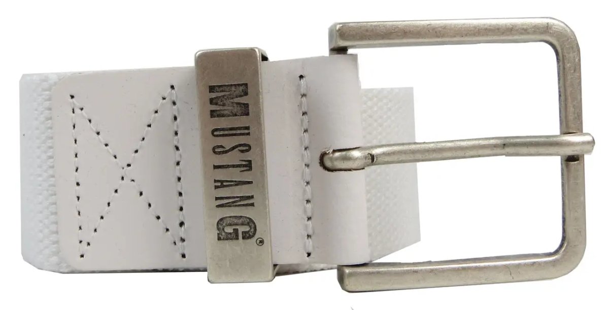 ФОТО КАРТИНКИ ЗОБРАЖЕННЯ Жіночий текстильний ремінь  під джинси MUSTANG, Німеччина білий MG2067B03 white РОЗДРІБ ОПТ ГУРТ ГУРТОМ ОПТОМ! З ЄВРОПИ! ЯКІСТЬ! Купити Львів Характеристики Ціна Оплата Доставка "БОГОДАР" ІНТЕРНЕТ-МАГАЗИН Огляд Рейтинг Порівняння Як вибрати Якісний