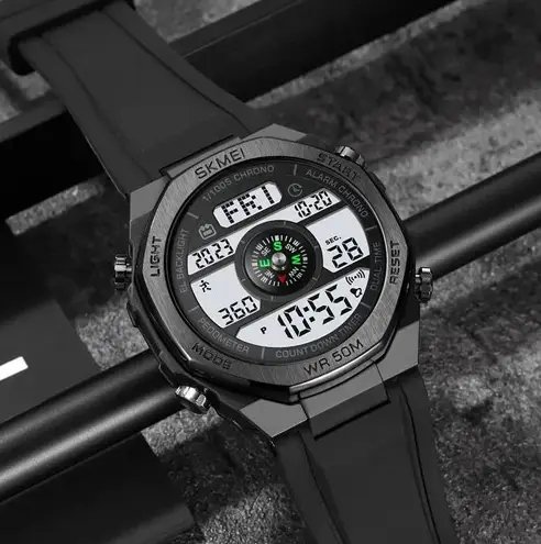 ФОТО КАРТИНКИ ЗОБРАЖЕННЯ Годинник наручний SKMEI 2209BKWT, BLACK-WHITE, Compass, Pedometer, 10350 РОЗДРІБ ОПТ ГУРТ ГУРТОМ ОПТОМ! З ЄВРОПИ! ЯКІСТЬ! Купити Львів Характеристики Ціна Оплата Доставка "БОГОДАР" ІНТЕРНЕТ-МАГАЗИН Огляд Рейтинг Порівняння Як вибрати Якісний