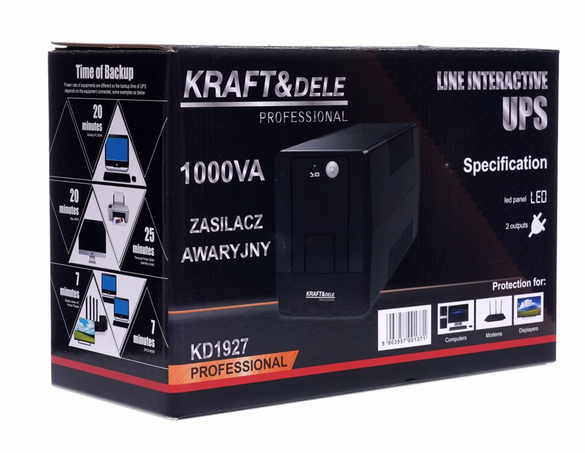 ФОТО КАРТИНКИ ЗОБРАЖЕННЯ Zasilacz awaryjny UPS 1000VA LED KD1927 РОЗДРІБ ОПТ ГУРТ ГУРТОМ ОПТОМ! З ЄВРОПИ! ЯКІСТЬ! Купити Львів Характеристики Ціна Оплата Доставка "БОГОДАР" ІНТЕРНЕТ-МАГАЗИН Огляд Рейтинг Порівняння Як вибрати Якісний