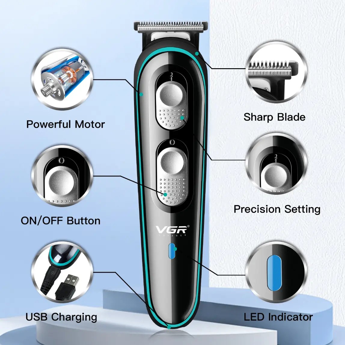 ФОТО КАРТИНКИ ЗОБРАЖЕННЯ Тример бороди і вусів VGR V-055 РОЗДРІБ ОПТ ГУРТ ГУРТОМ ОПТОМ! З ЄВРОПИ! ЯКІСТЬ! Купити Львів Характеристики Ціна Оплата Доставка "БОГОДАР" ІНТЕРНЕТ-МАГАЗИН Огляд Рейтинг Порівняння Як вибрати Якісний