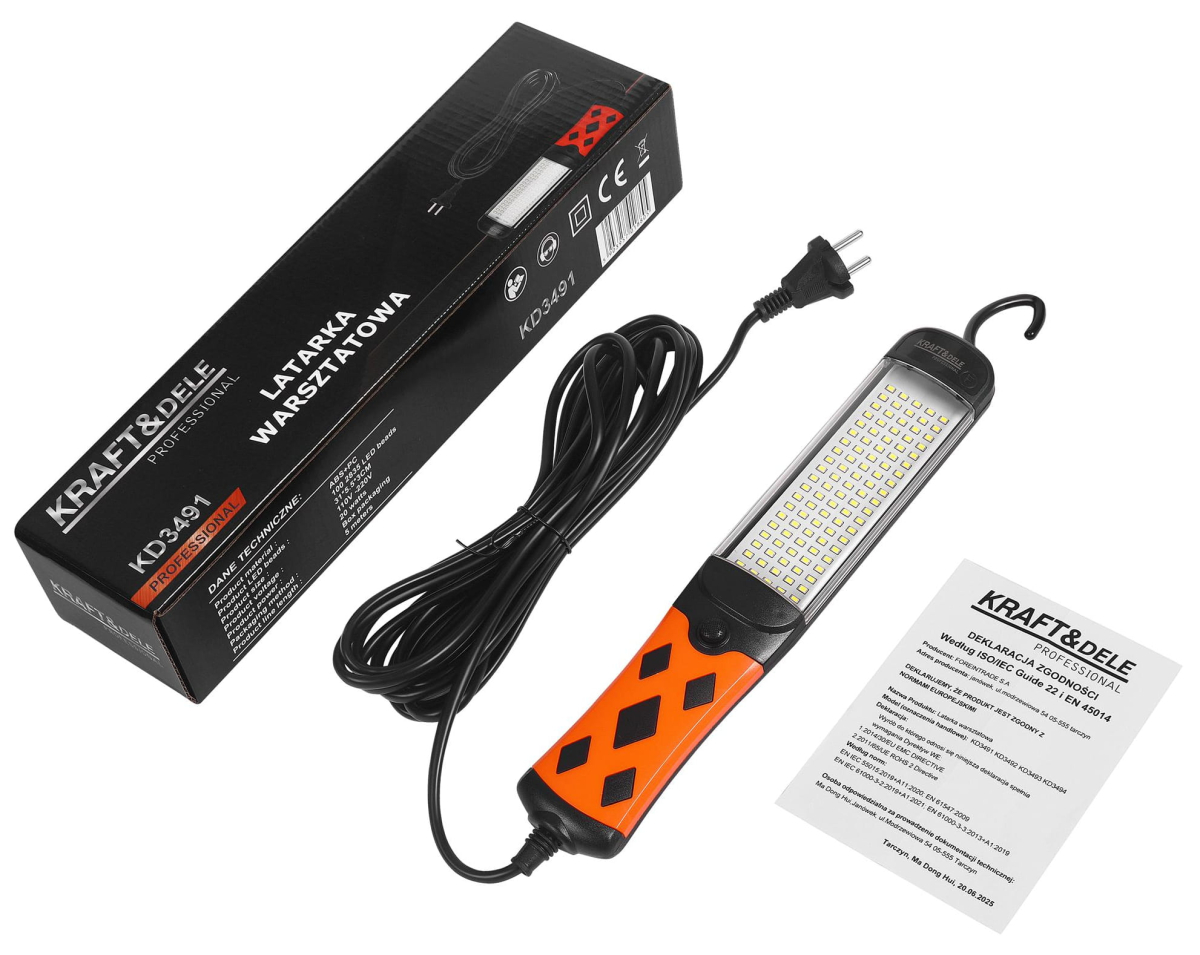 ФОТО КАРТИНКИ ЗОБРАЖЕННЯ LATARKA WARSZTATOWA LED KD3491 РОЗДРІБ ОПТ ГУРТ ГУРТОМ ОПТОМ! З ЄВРОПИ! ЯКІСТЬ! Купити Львів Характеристики Ціна Оплата Доставка "БОГОДАР" ІНТЕРНЕТ-МАГАЗИН Огляд Рейтинг Порівняння Як вибрати Якісний