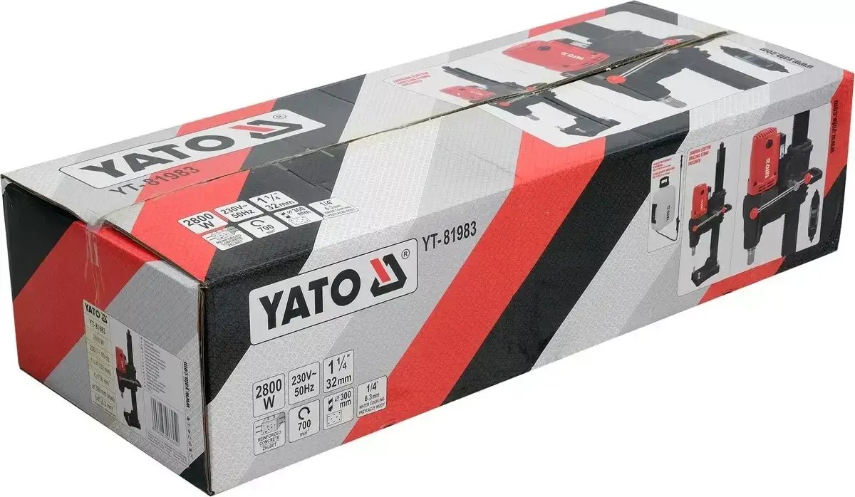 ФОТО КАРТИНКИ ЗОБРАЖЕННЯ Потужна установка алмазного буріння YATO YT-81983 : 2800 Вт, діаметр свердла 30 см, сверління мокре/сухе РОЗДРІБ ОПТ ГУРТ ГУРТОМ ОПТОМ! З ЄВРОПИ! ЯКІСТЬ! Купити Львів Характеристики Ціна Оплата Доставка "БОГОДАР" ІНТЕРНЕТ-МАГАЗИН Огляд Рейтинг Порівняння Як вибрати Якісний