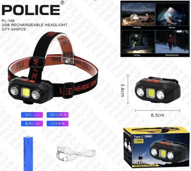 ФОТО КАРТИНКИ ЗОБРАЖЕННЯ Ліхтар налобний PL-167, COB+2*XP, Li-on 18650, ЗП Type-C РОЗДРІБ ОПТ ГУРТ ГУРТОМ ОПТОМ! З ЄВРОПИ! ЯКІСТЬ! Купити Львів Характеристики Ціна Оплата Доставка "БОГОДАР" ІНТЕРНЕТ-МАГАЗИН Огляд Рейтинг Порівняння Як вибрати Якісний