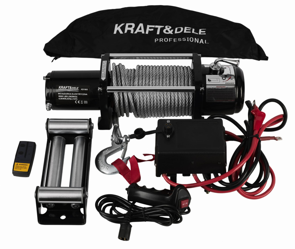 ФОТО КАРТИНКИ ЗОБРАЖЕННЯ Wyciągarka - Wciągarka elektryczna KD1563 8000LBS 12V РОЗДРІБ ОПТ ГУРТ ГУРТОМ ОПТОМ! З ЄВРОПИ! ЯКІСТЬ! Купити Львів Характеристики Ціна Оплата Доставка "БОГОДАР" ІНТЕРНЕТ-МАГАЗИН Огляд Рейтинг Порівняння Як вибрати Якісний