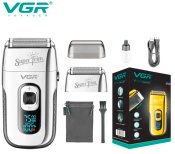ФОТО КАРТИНКИ ЗОБРАЖЕННЯ Електробритва VGR V-332 Сріблястий РОЗДРІБ ОПТ ГУРТ ГУРТОМ ОПТОМ! З ЄВРОПИ! ЯКІСТЬ! Купити Львів Характеристики Ціна Оплата Доставка "БОГОДАР" ІНТЕРНЕТ-МАГАЗИН Огляд Рейтинг Порівняння Як вибрати Якісний