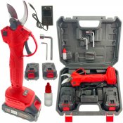 ФОТО КАРТИНКИ ЗОБРАЖЕННЯ Потужний акумуляторний секатор Midori 24V MJ-137 : з АКБ 2 шт-24V 2.0 Аh+ЗП, діаметр різу 30 мм РОЗДРІБ ОПТ ГУРТ ГУРТОМ ОПТОМ! З ЄВРОПИ! ЯКІСТЬ! Купити Львів Характеристики Ціна Оплата Доставка "БОГОДАР" ІНТЕРНЕТ-МАГАЗИН Огляд Рейтинг Порівняння Як вибрати Якісний