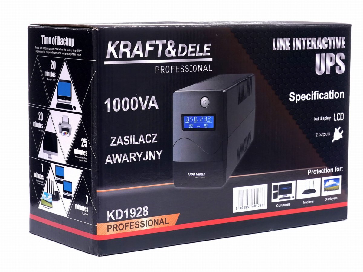 ФОТО КАРТИНКИ ЗОБРАЖЕННЯ Zasilacz awaryjny UPS 1000VA LCD KD1928 РОЗДРІБ ОПТ ГУРТ ГУРТОМ ОПТОМ! З ЄВРОПИ! ЯКІСТЬ! Купити Львів Характеристики Ціна Оплата Доставка "БОГОДАР" ІНТЕРНЕТ-МАГАЗИН Огляд Рейтинг Порівняння Як вибрати Якісний