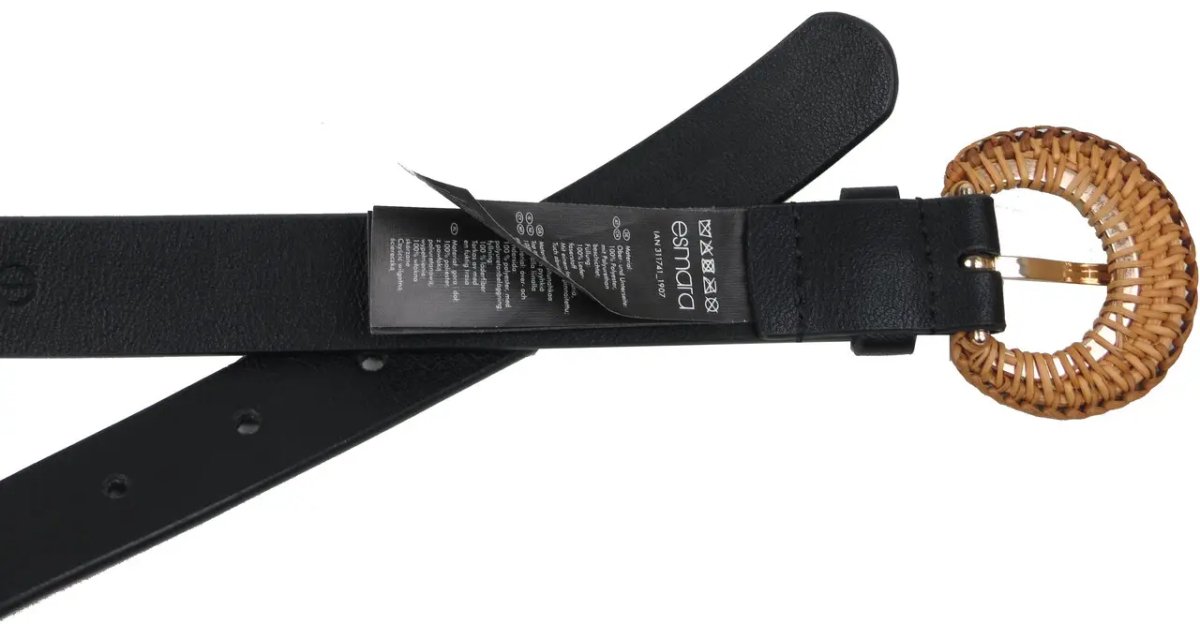 ФОТО КАРТИНКИ ЗОБРАЖЕННЯ Жіночий ремінь ESMARA чорний IAN31741-3 РОЗДРІБ ОПТ ГУРТ ГУРТОМ ОПТОМ! З ЄВРОПИ! ЯКІСТЬ! Купити Львів Характеристики Ціна Оплата Доставка "БОГОДАР" ІНТЕРНЕТ-МАГАЗИН Огляд Рейтинг Порівняння Як вибрати Якісний