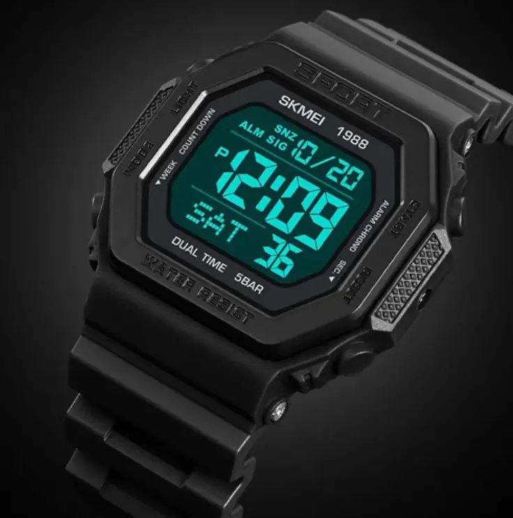 ФОТО КАРТИНКИ ЗОБРАЖЕННЯ Годинник наручний 1988BK SKMEI, BLACK, 10282 РОЗДРІБ ОПТ ГУРТ ГУРТОМ ОПТОМ! З ЄВРОПИ! ЯКІСТЬ! Купити Львів Характеристики Ціна Оплата Доставка "БОГОДАР" ІНТЕРНЕТ-МАГАЗИН Огляд Рейтинг Порівняння Як вибрати Якісний