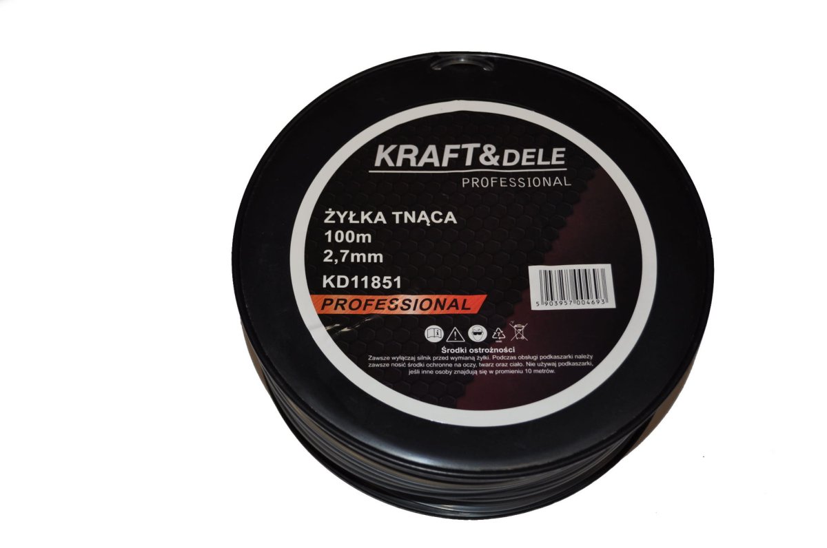 ФОТО КАРТИНКИ ЗОБРАЖЕННЯ Żyłka tnąca 100m 2,7mm² KD11851 РОЗДРІБ ОПТ ГУРТ ГУРТОМ ОПТОМ! З ЄВРОПИ! ЯКІСТЬ! Купити Львів Характеристики Ціна Оплата Доставка "БОГОДАР" ІНТЕРНЕТ-МАГАЗИН Огляд Рейтинг Порівняння Як вибрати Якісний