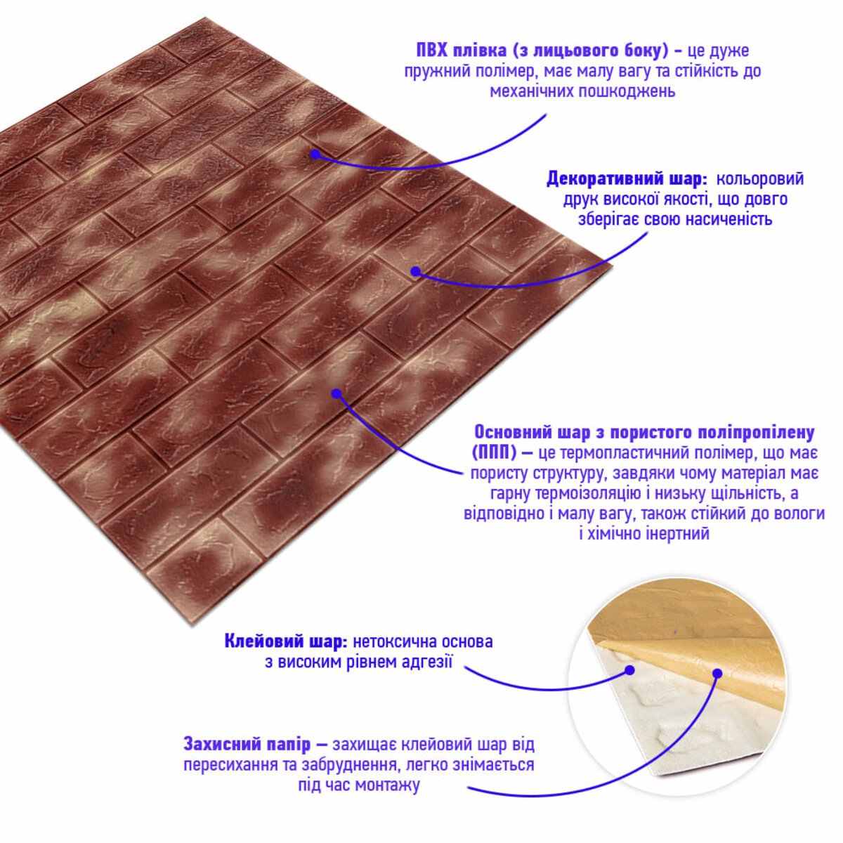 ФОТО КАРТИНКИ ЗОБРАЖЕННЯ Декоративна 3D панель самоклейка 700х770х5мм Мармур коричневий з золотом (цегла) (361) SW-00000637 РОЗДРІБ ОПТ ГУРТ ГУРТОМ ОПТОМ! З ЄВРОПИ! ЯКІСТЬ! Купити Львів Характеристики Ціна Оплата Доставка "БОГОДАР" ІНТЕРНЕТ-МАГАЗИН Огляд Рейтинг Порівняння Як вибрати Якісний