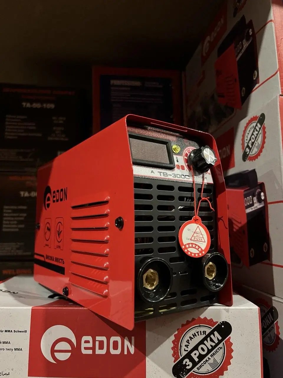 ФОТО КАРТИНКИ ЗОБРАЖЕННЯ Зварювальний апарат EDON TB-300С NEW (3.5 кВт, 300 А) РОЗДРІБ ОПТ ГУРТ ГУРТОМ ОПТОМ! З ЄВРОПИ! ЯКІСТЬ! Купити Львів Характеристики Ціна Оплата Доставка "БОГОДАР" ІНТЕРНЕТ-МАГАЗИН Огляд Рейтинг Порівняння Як вибрати Якісний