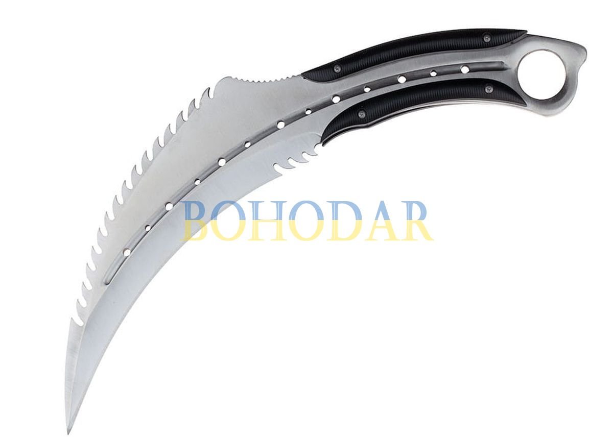 ФОТО КАРТИНКИ ЗОБРАЖЕННЯ Ніж мисливський BSH N-071A нескладний 33 см великий KARAMBIT (КЕРАМБІТ) FULL TANG з зубцями (зазубринами) РОЗДРІБ ОПТ ГУРТ ГУРТОМ ОПТОМ! З ЄВРОПИ! ЯКІСТЬ! Купити Львів Характеристики Ціна Оплата Доставка "БОГОДАР" ІНТЕРНЕТ-МАГАЗИН Огляд Рейтинг Порівняння Як вибрати Якісний