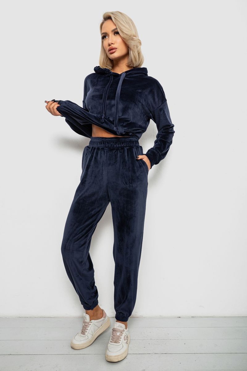 ФОТО КАРТИНКИ ЗОБРАЖЕННЯ Спортивний костюм жіночий велюровий AGER 241R1530-5 XL Синій РОЗДРІБ ОПТ ГУРТ ГУРТОМ ОПТОМ! З ЄВРОПИ! ЯКІСТЬ! Купити Львів Характеристики Ціна Оплата Доставка "БОГОДАР" ІНТЕРНЕТ-МАГАЗИН Огляд Рейтинг Порівняння Як вибрати Якісний