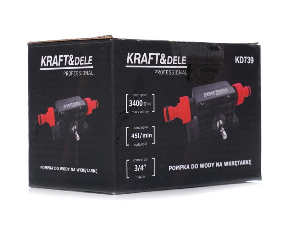 ФОТО КАРТИНКИ ЗОБРАЖЕННЯ Pompa do wody na wkrętarkę 45l / min / 3/4" KD739 РОЗДРІБ ОПТ ГУРТ ГУРТОМ ОПТОМ! З ЄВРОПИ! ЯКІСТЬ! Купити Львів Характеристики Ціна Оплата Доставка "БОГОДАР" ІНТЕРНЕТ-МАГАЗИН Огляд Рейтинг Порівняння Як вибрати Якісний