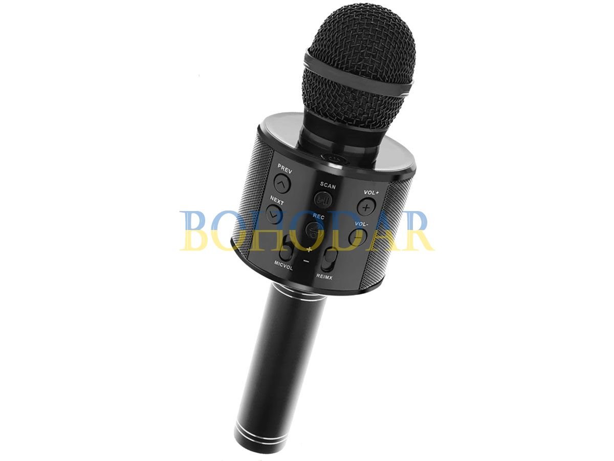 ФОТО КАРТИНКИ ЗОБРАЖЕННЯ Мікрофон-караоке з колонкою HANDHELD KTV WS-858 чорний SD USB LED BLUETOOTH 4.0 Android/IOS (Apple, iPhone) акумулятор Польща! РОЗДРІБ ОПТ ГУРТ ГУРТОМ ОПТОМ! З ЄВРОПИ! ЯКІСТЬ! Купити Львів Характеристики Ціна Оплата Доставка "БОГОДАР" ІНТЕРНЕТ-МАГАЗИН Огляд Рейтинг Порівняння Як вибрати Якісний