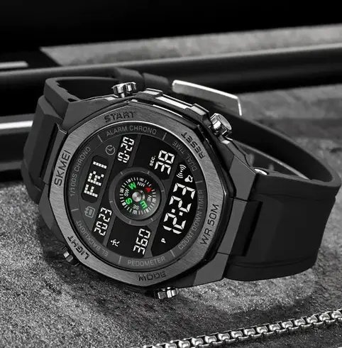 ФОТО КАРТИНКИ ЗОБРАЖЕННЯ Годинник наручний SKMEI 2209BKBK, BLACK-BLACK, Compass, Pedometer, 10323 РОЗДРІБ ОПТ ГУРТ ГУРТОМ ОПТОМ! З ЄВРОПИ! ЯКІСТЬ! Купити Львів Характеристики Ціна Оплата Доставка "БОГОДАР" ІНТЕРНЕТ-МАГАЗИН Огляд Рейтинг Порівняння Як вибрати Якісний